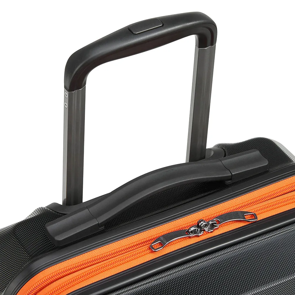 Delsey Paris Securitech® Citadel DY40058 76cm 4 Double Wheels Trolley Case - Black