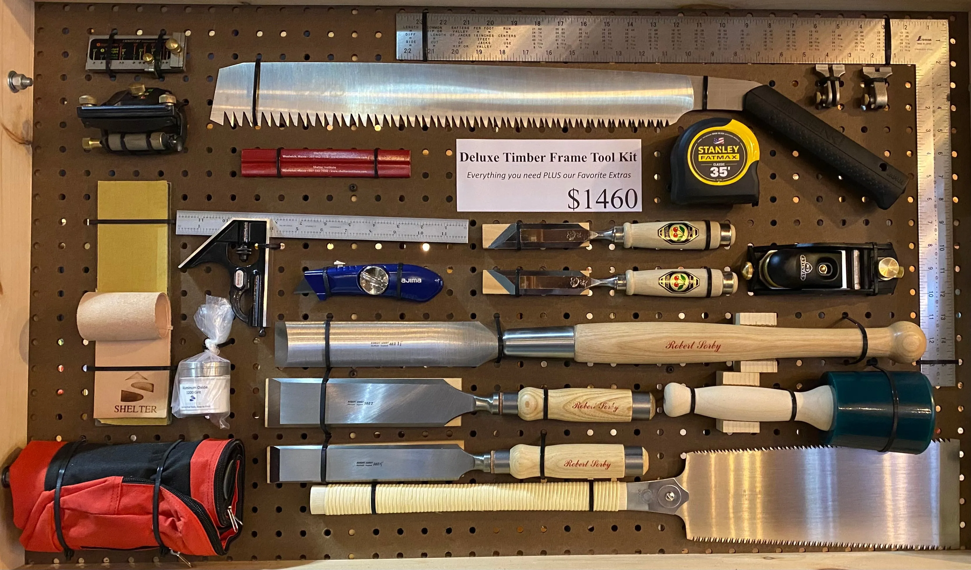 Deluxe Timber Framing Tool Kit: Best