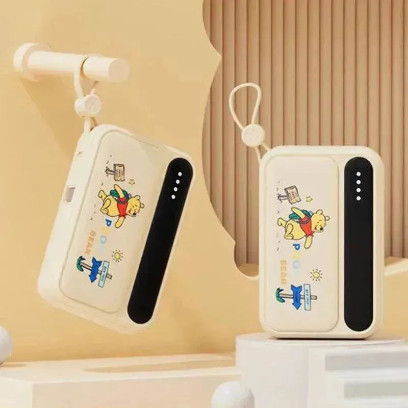 Disney Fast-Charging Power Bank With Built-in Data Cable