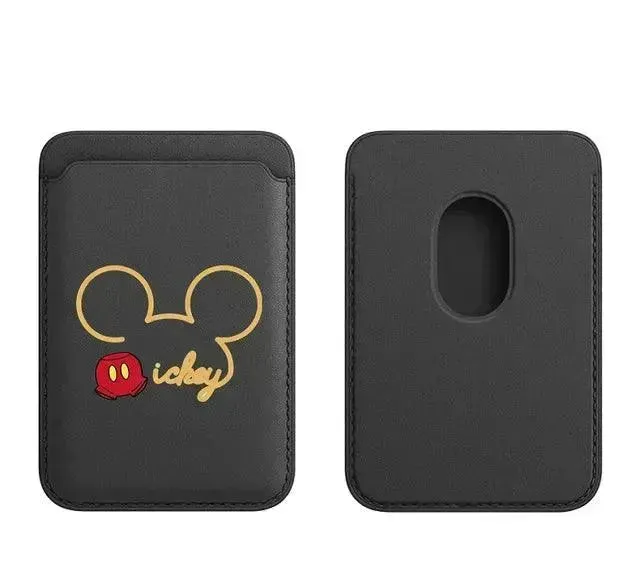 Disney MagSafe Leather Card Magnetic Wallet Case