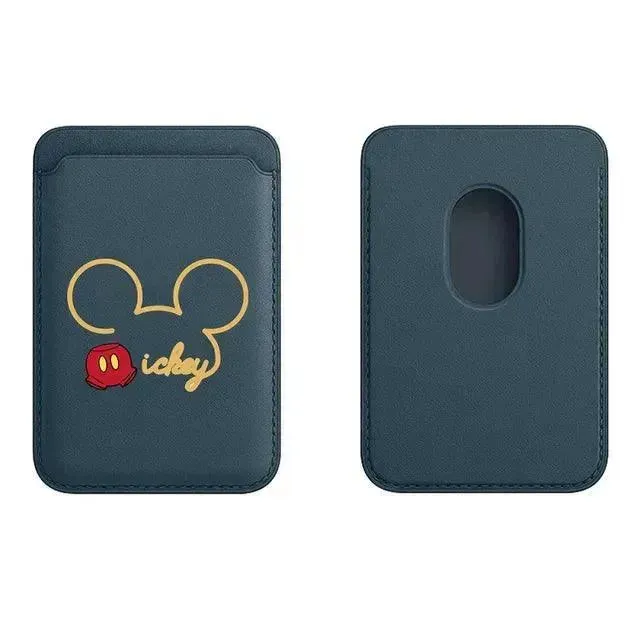 Disney MagSafe Leather Card Magnetic Wallet Case