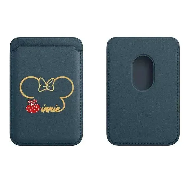 Disney MagSafe Leather Card Magnetic Wallet Case