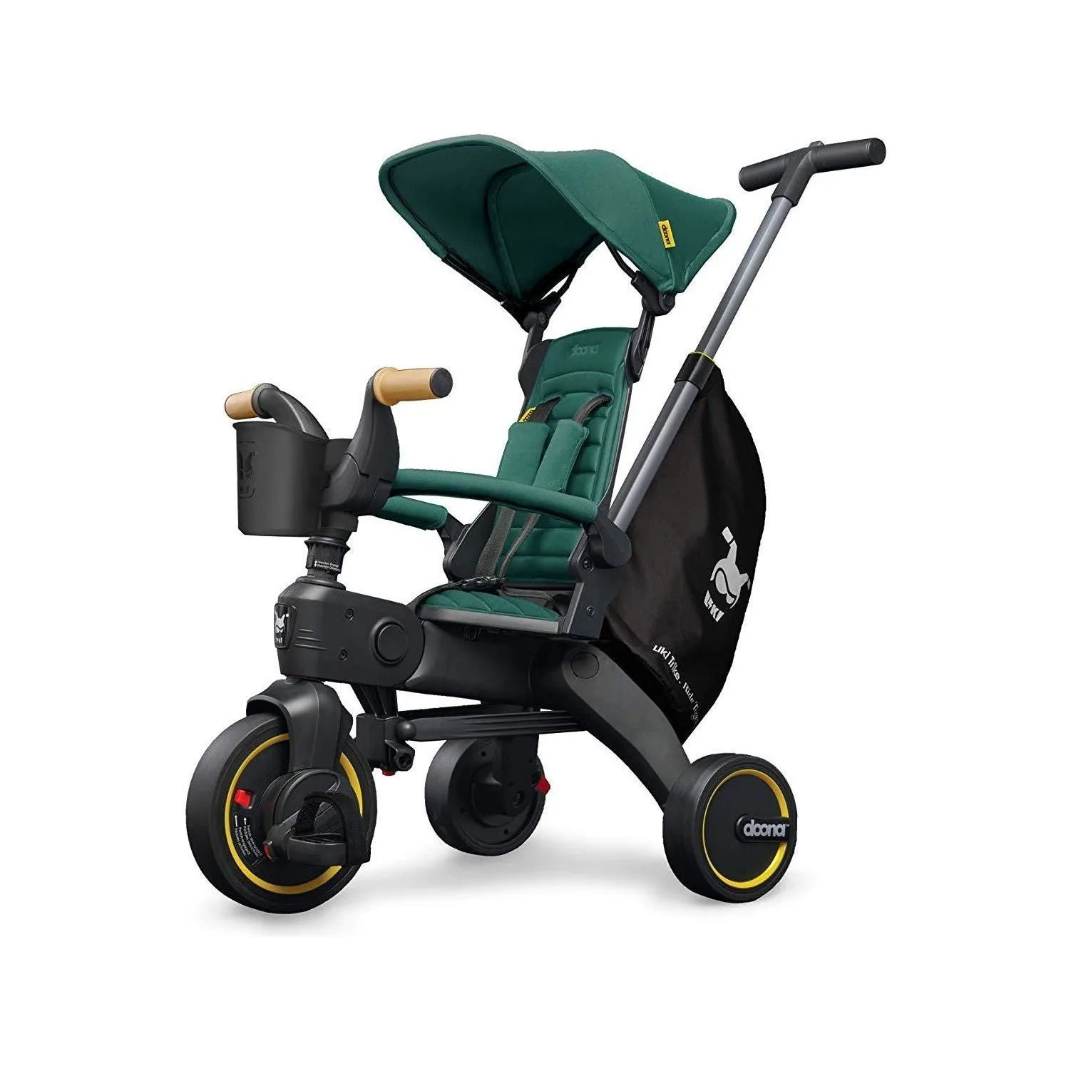 Doona Liki Trike S5 - Nitro Black / Racing Green / Ocean (New)