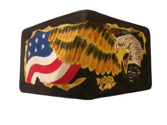 Eagle with Flag Wallet