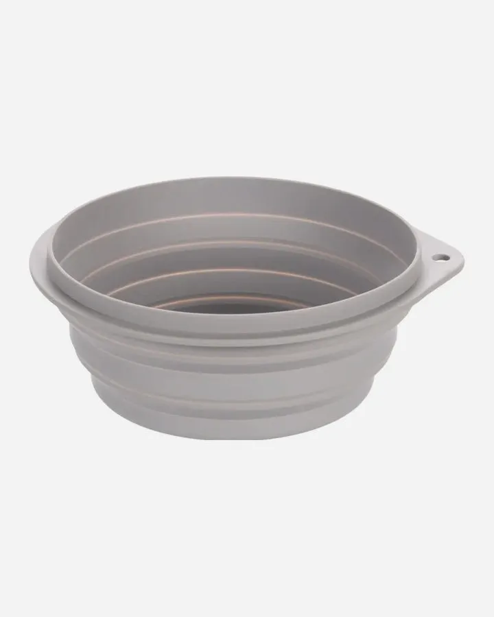 Falda Foldable Travel Bowl - Grey - 1000ml