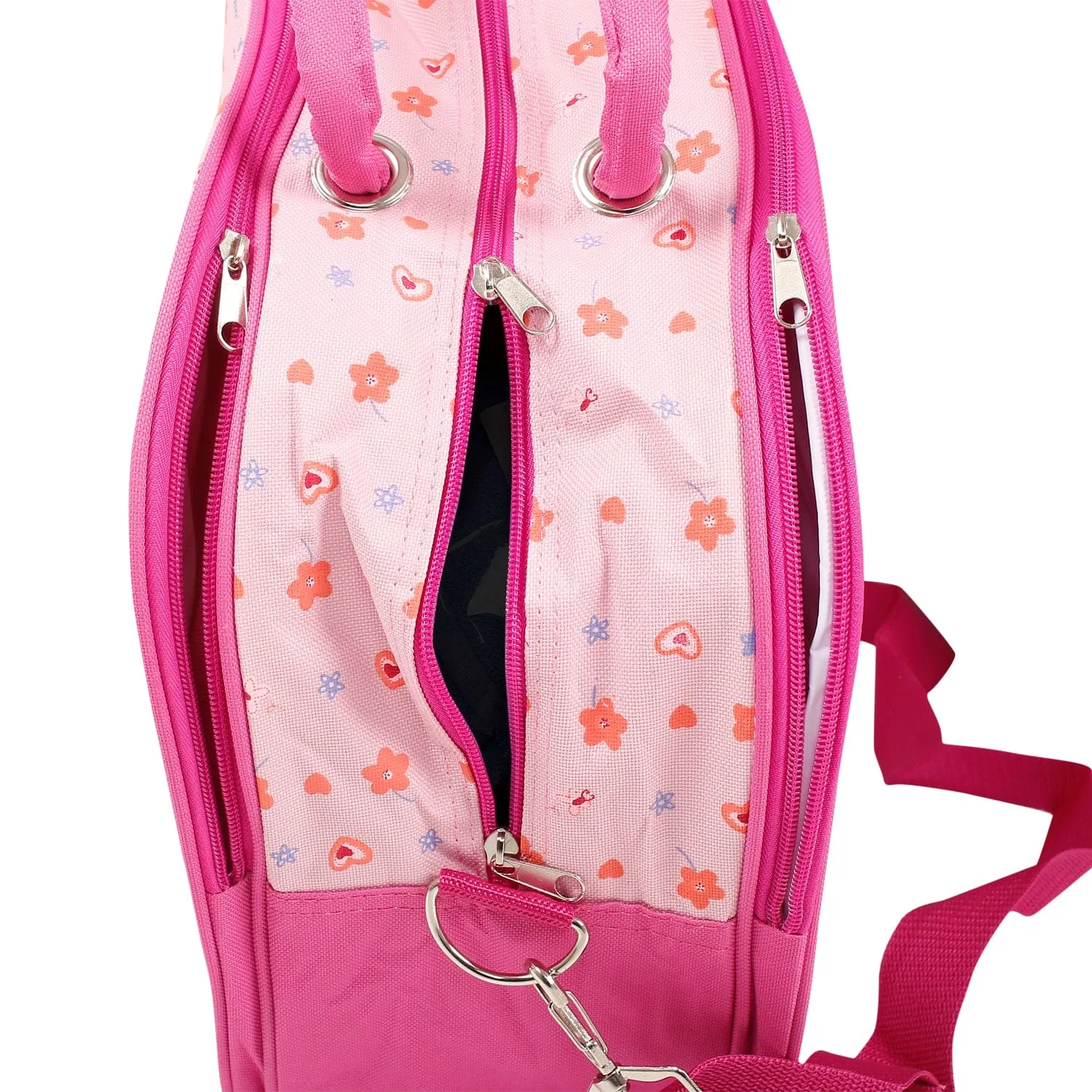 Floral Pink Diaper Bag