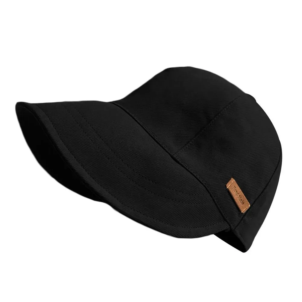 Foldable Wide Brim Sun Hat Drawstring Adjustable Caps for Men Women Beach Hats Summer Quick-drying Visors Fisherman Cap