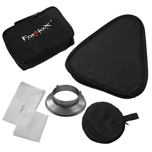 Fotodiox Pro Foldable Softbox PLUS Grid (Eggcrate) with Novatron Speedring for Novatron FC-Series, M-Series, and Compatible Strobes