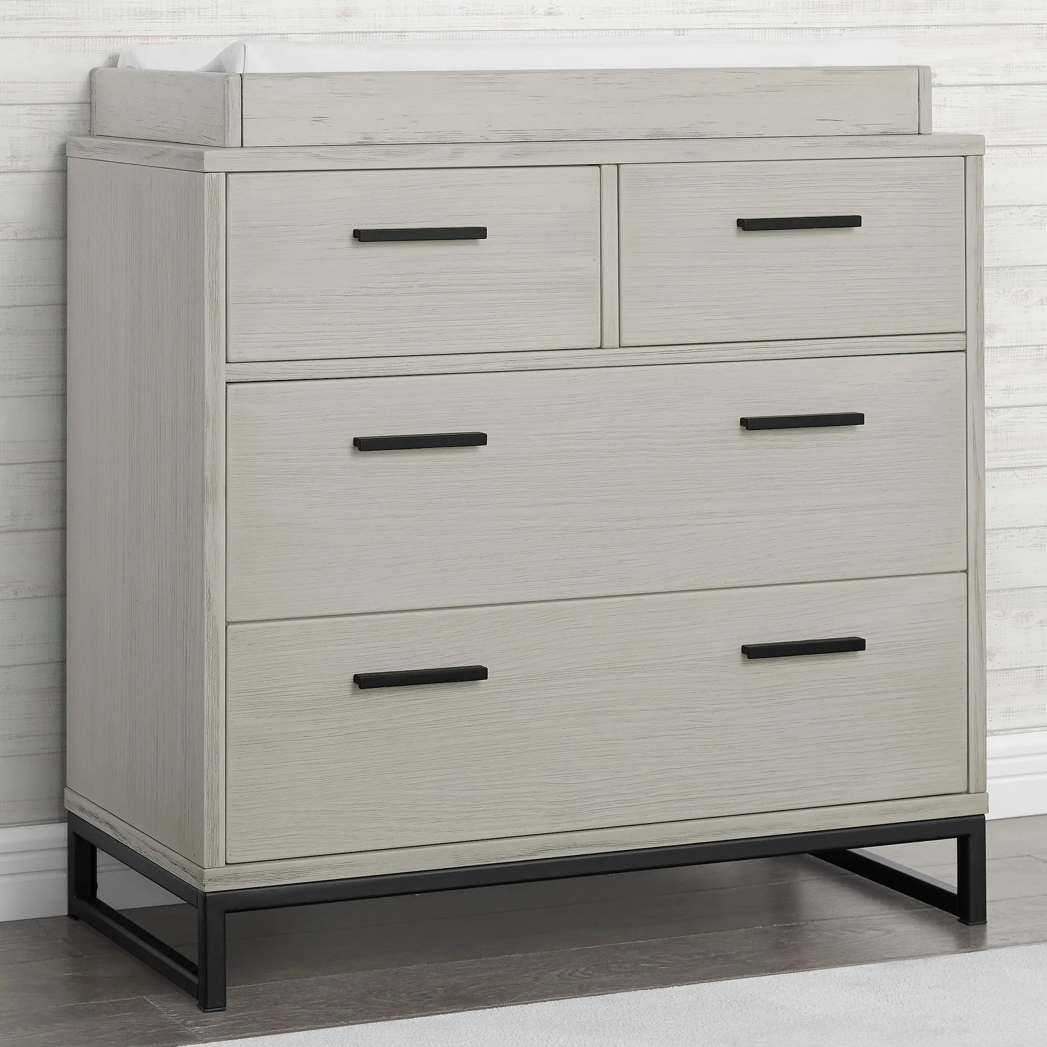 Foundry 4 Drawer Dresser with Changing Top