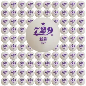 Friendship 729 Plastic 40  Table Tennis Balls x 100