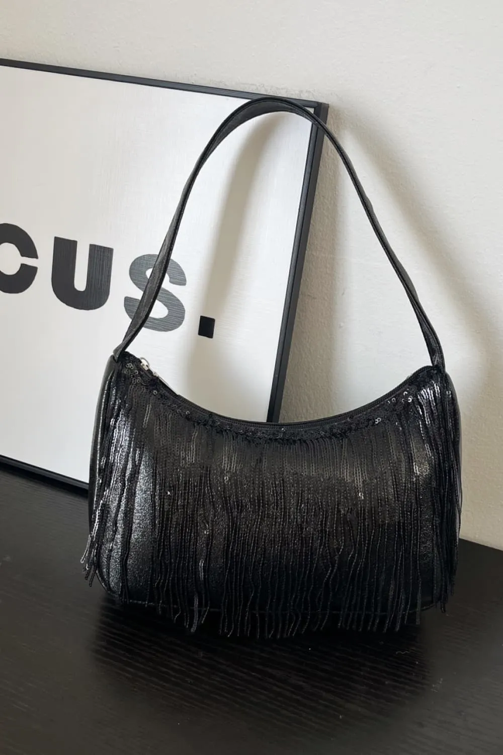 Fringe Detail Handbag