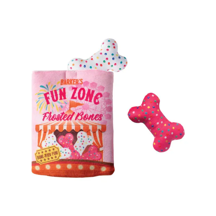 Fringe Dog Toy Funzone Bones Hide & Seek