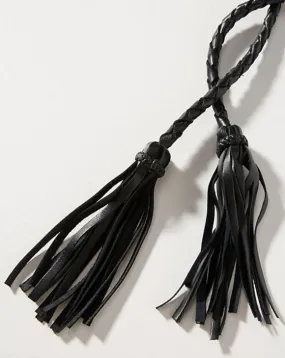 Fringe Soga Leather Belt