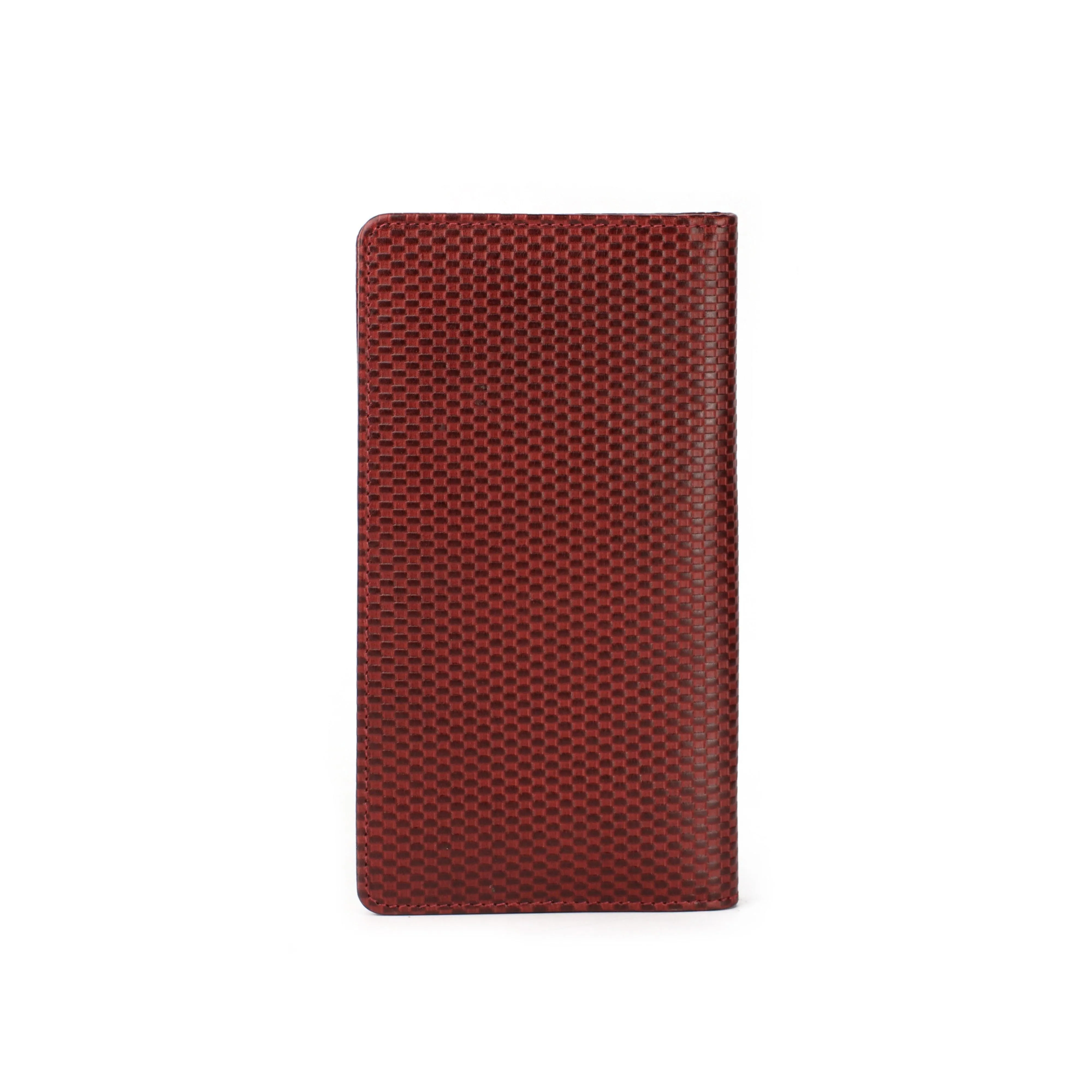 Full Zip Passport Travel Wallet For Women | 100% Genuine Leather | Color: Brown & Cherry