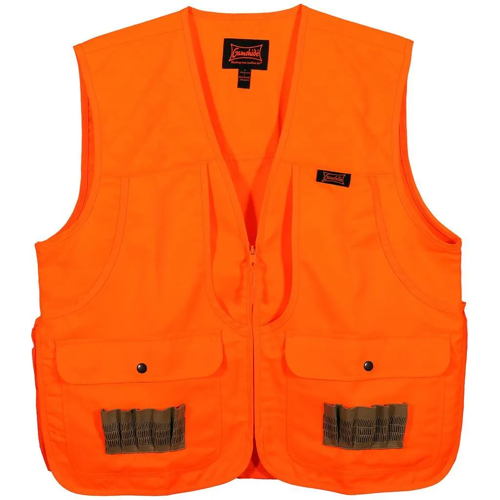 Gamehide Frontloader Vest Blaze Orange Youth Medium