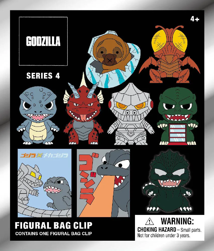 Godzilla - Series 4 - 3D Foam Bag Clip