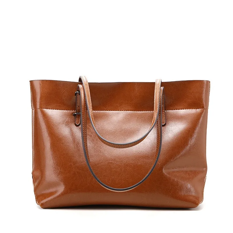 Handbag Women Genuine Leather Real leather Handbags