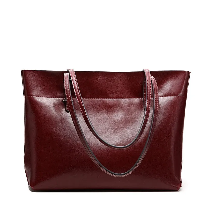 Handbag Women Genuine Leather Real leather Handbags