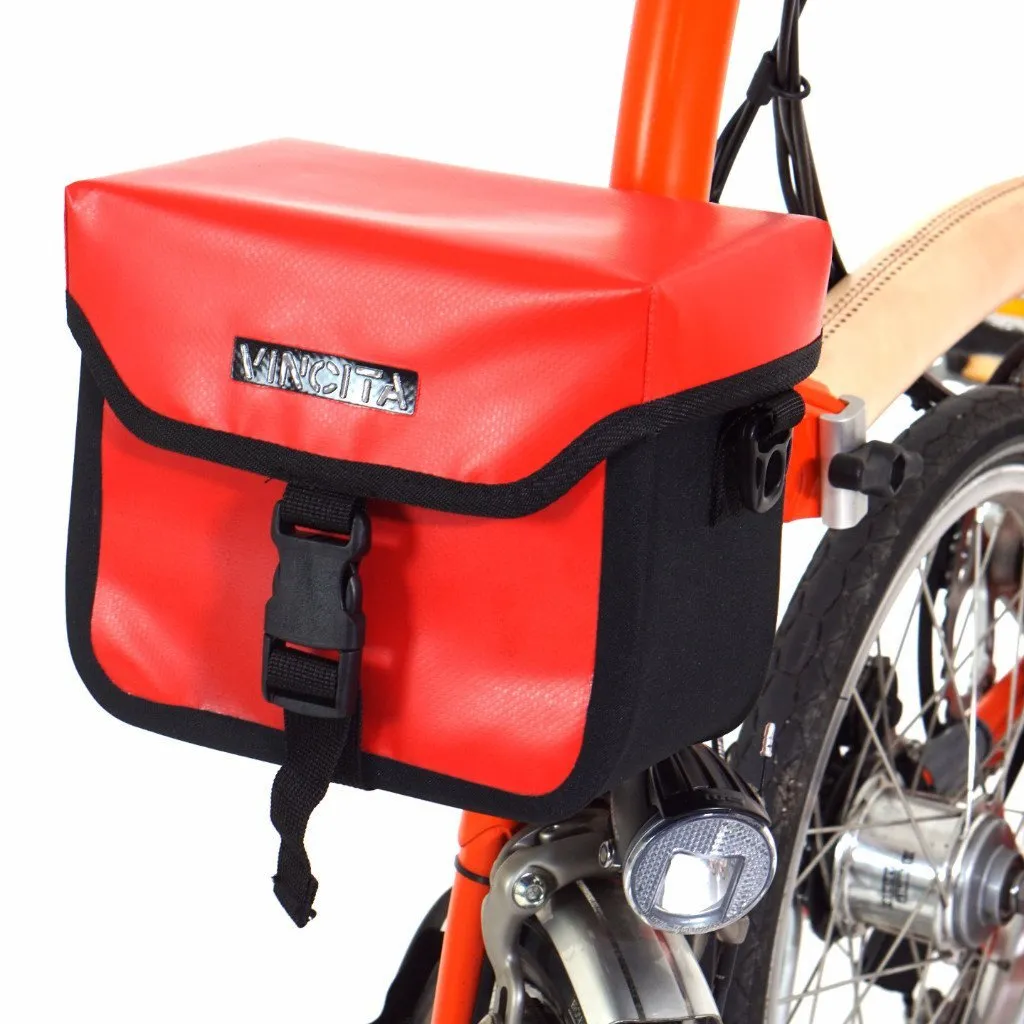 Handlebar Bag Waterproof with Brompton Plate