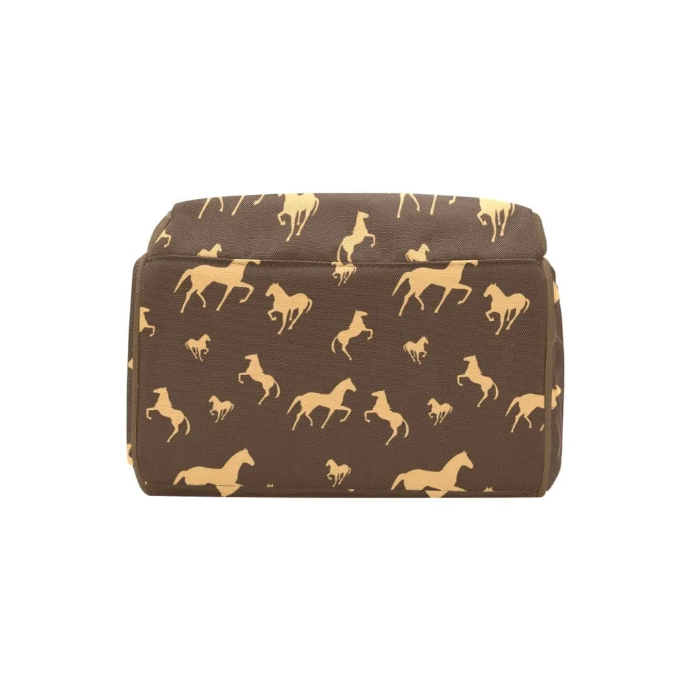 Horsing Around Multifunctional Diaper Backpack Bag