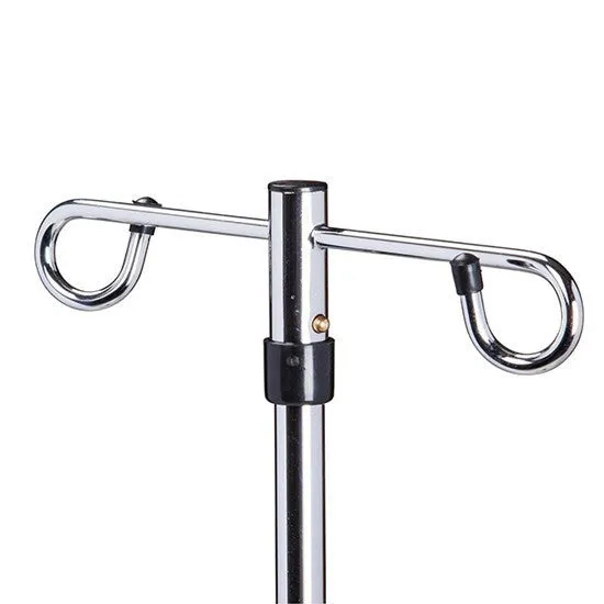 IV Pole with 4-legs and 2-Hooks