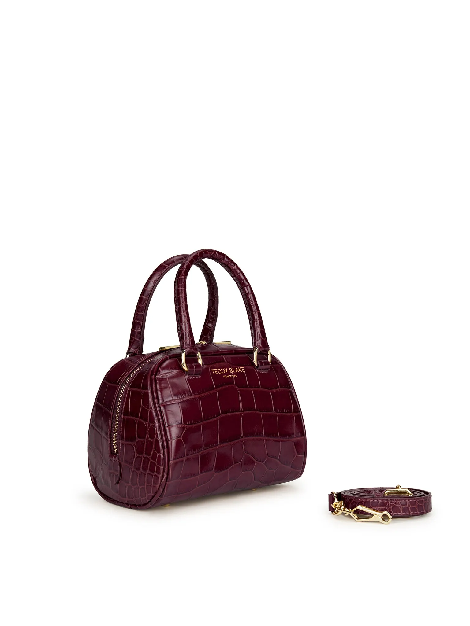 Jasmine Croco 7" - Dark Red