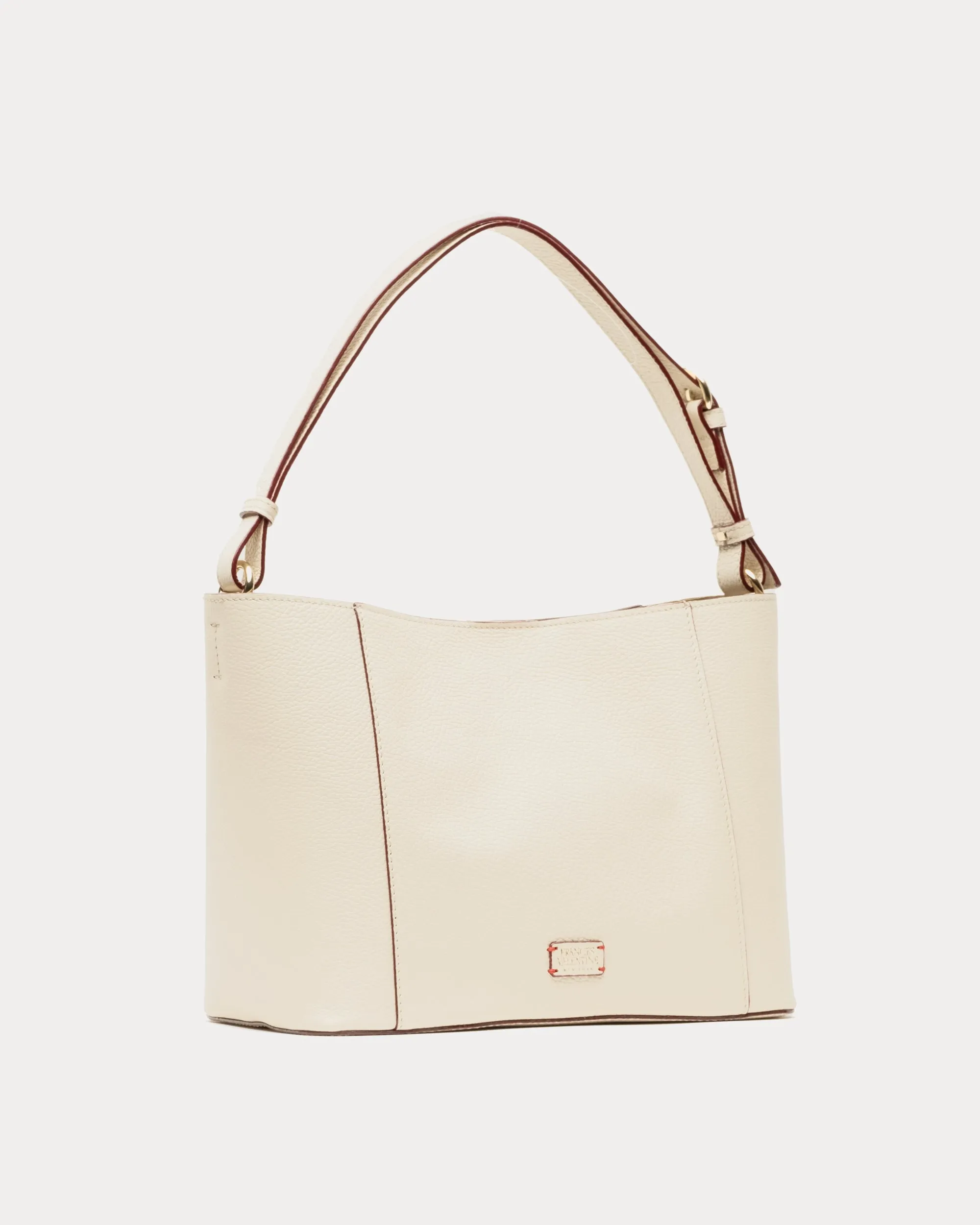 June Hobo Tumbled Leather Oyster