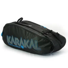 Karakal Pro Tour 2.1 Comp 9 Racket Bag Wet & Dry Compartment Side Pockets