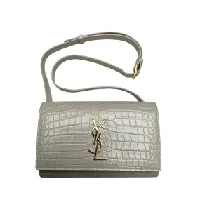 Kate Croc Embossed Belt Bag