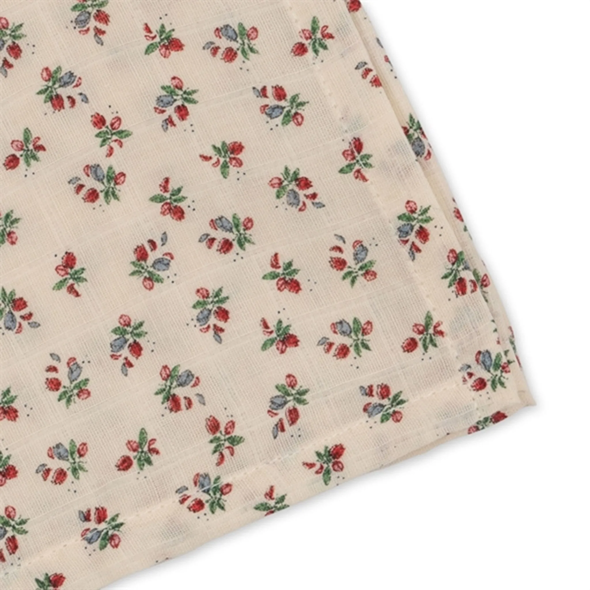 Konges Sløjd Muslin Cloth 3-pack Fleur Tricolore