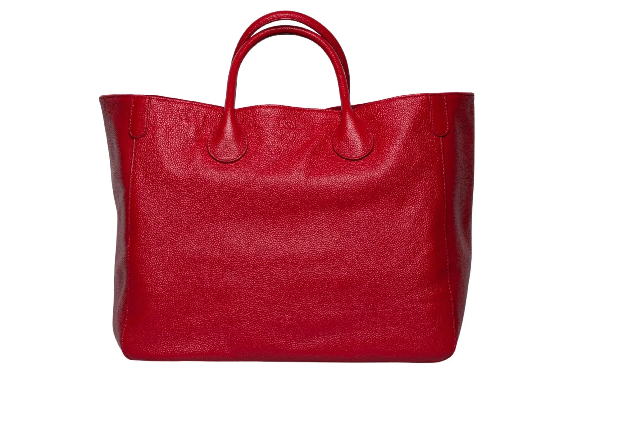 Large Classic Leather Beck Bag