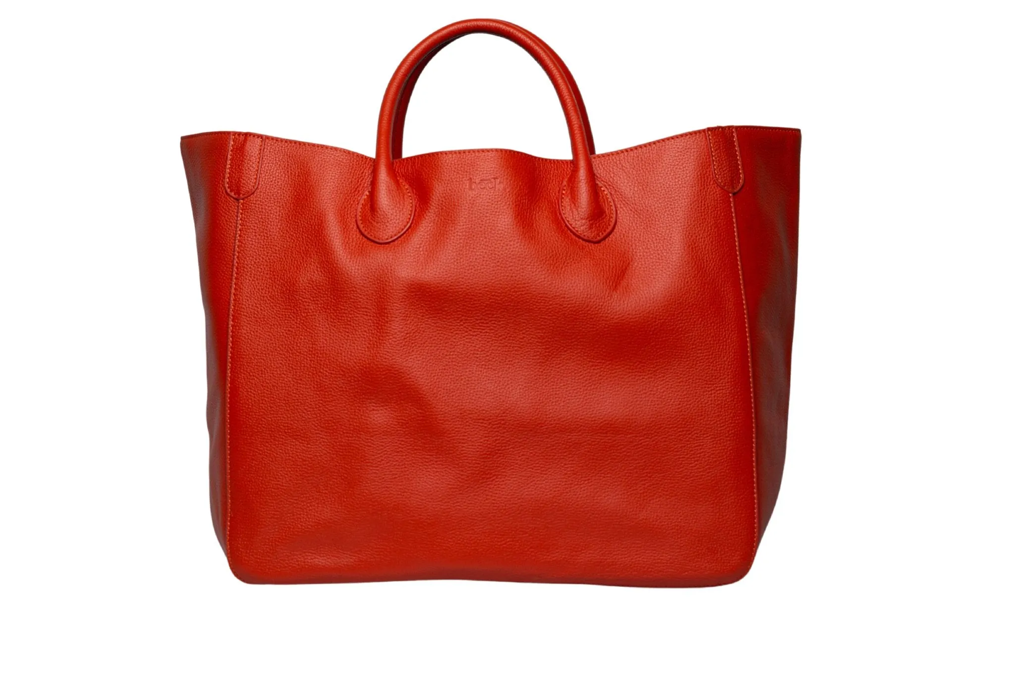 Large Classic Leather Beck Bag