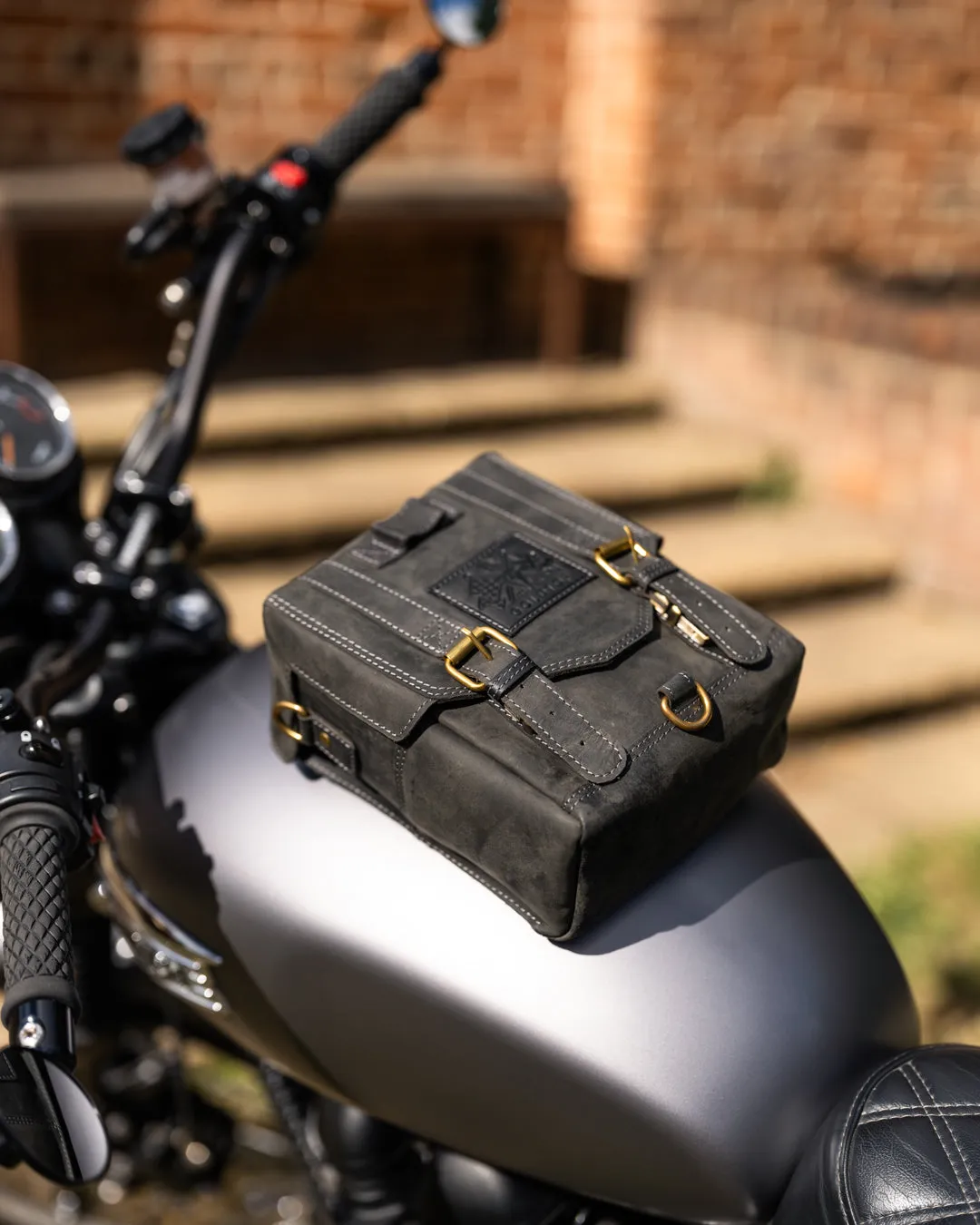 Leather Tank Bag - Large