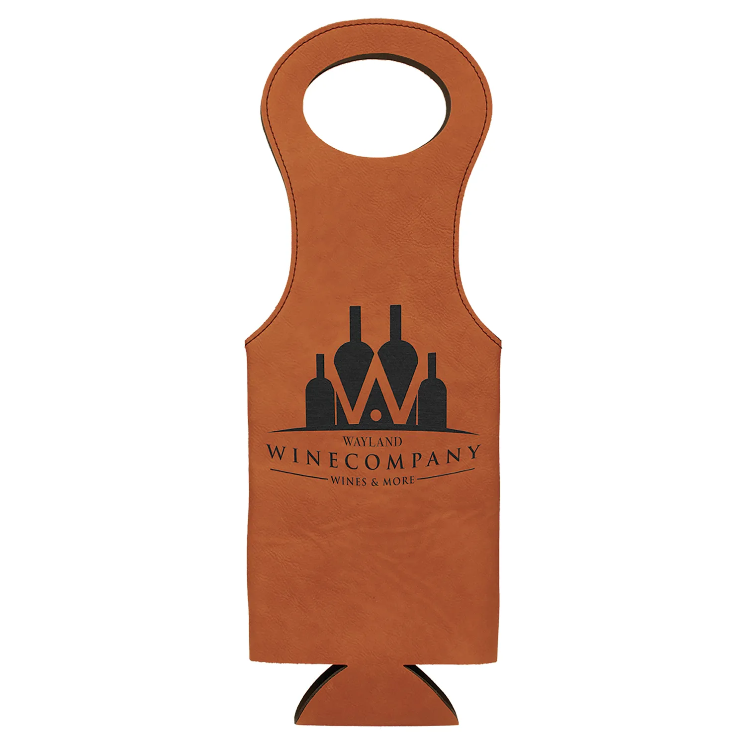 Leatherette Wine Bag