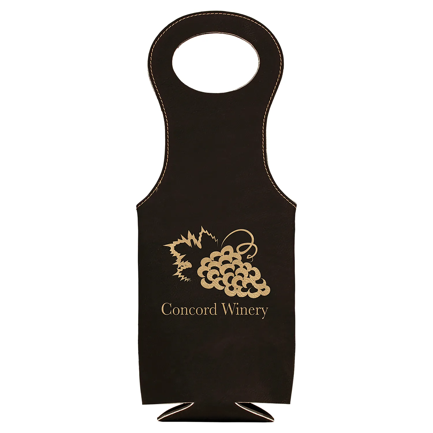 Leatherette Wine Bag