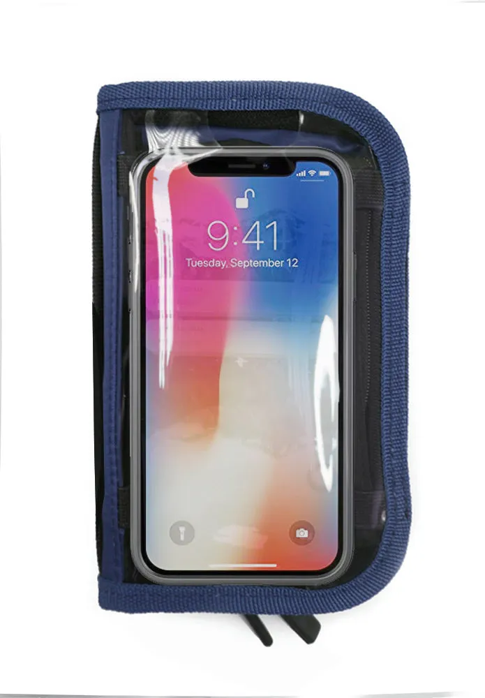 <A 000a001z7> Fungolia Smartphone Charging Pouch  (Navy)