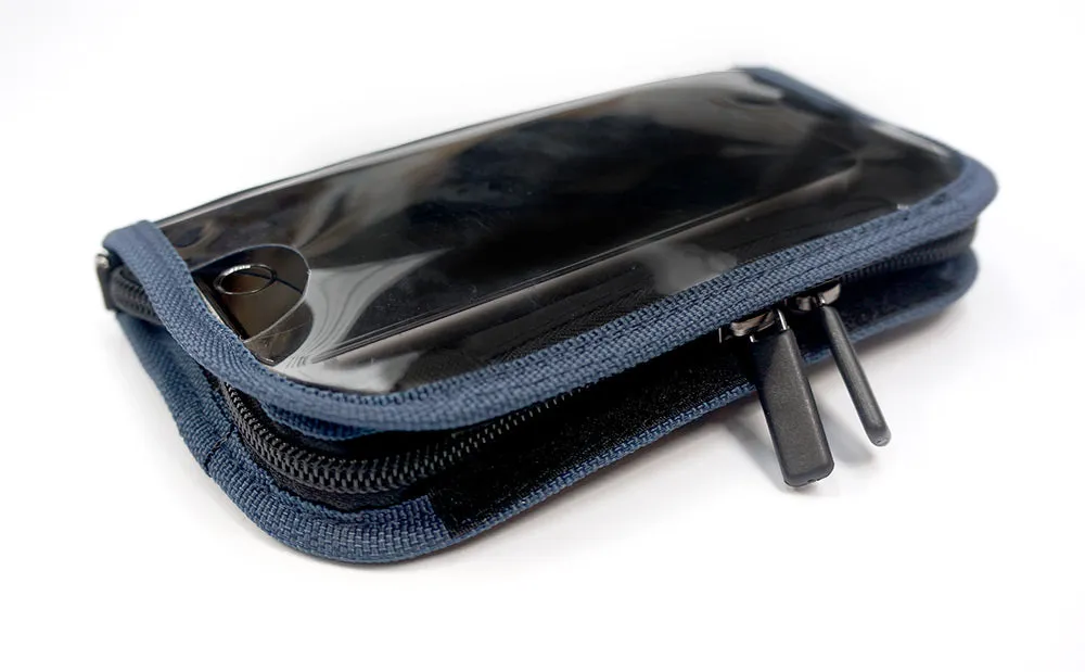 <A 000a001z7> Fungolia Smartphone Charging Pouch  (Navy)