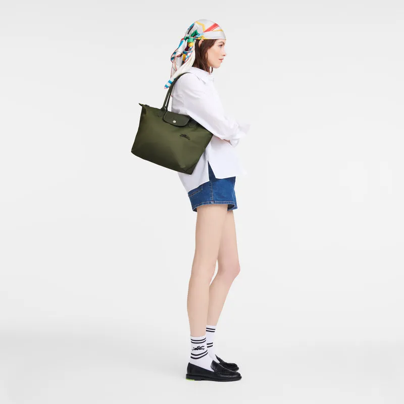 M LE PLIAGE GREEN TOTE BAG Recycled Canvas - Forest