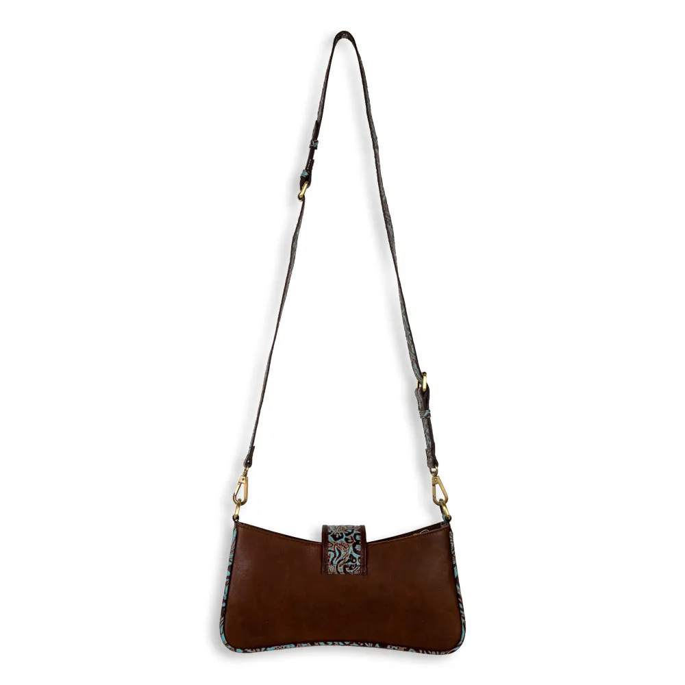 Marta Plains Hair-On Hide Leather Hairon Bag