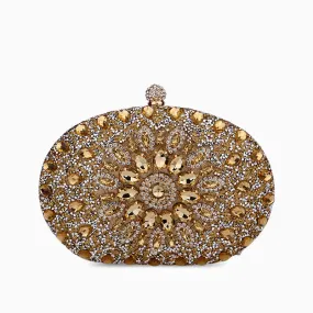 Meghan Diamond Encrusted Clutch Bag