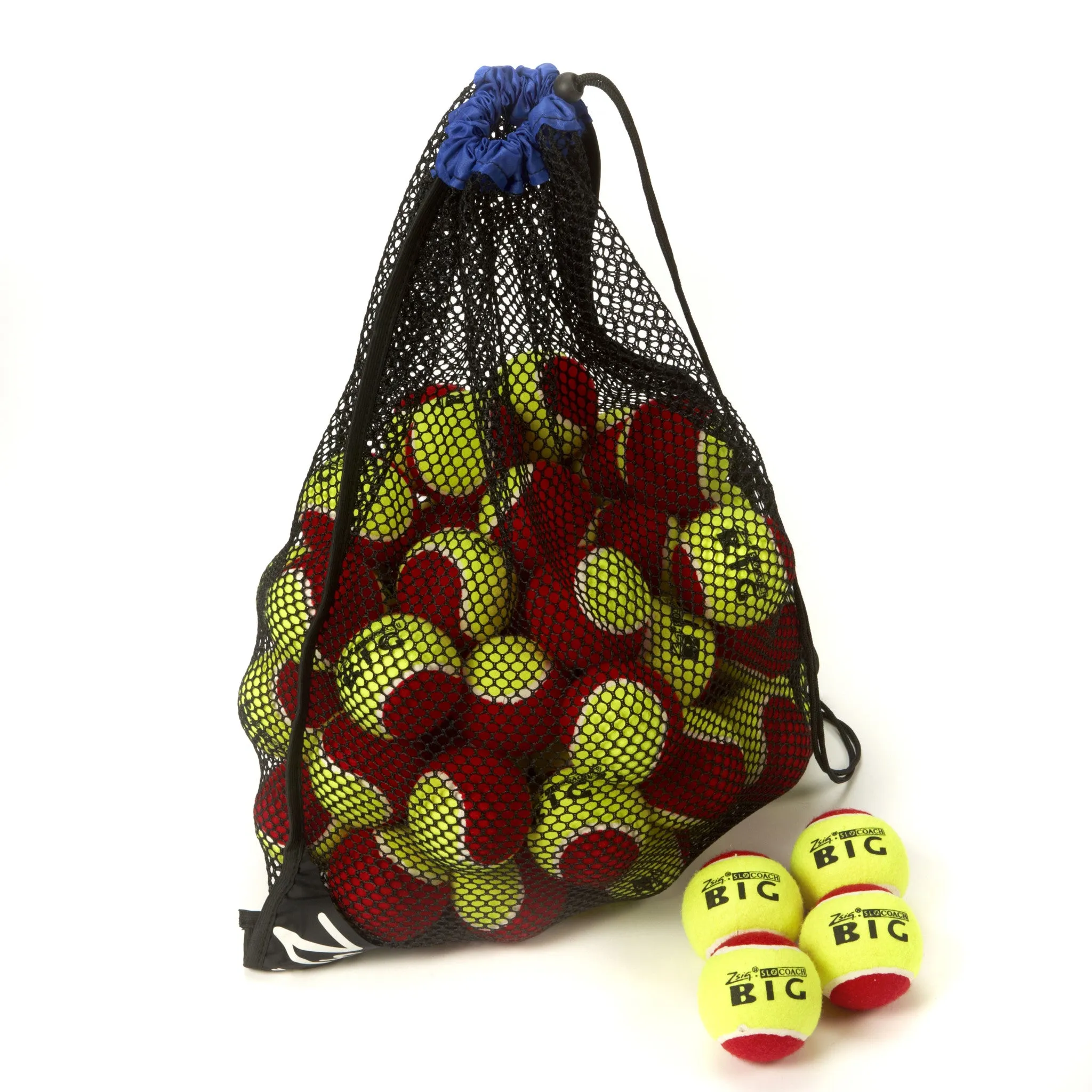 Mini Tennis | Red Stage | SLOcoach Big Red Balls | Bag of 5 Dozen (60)