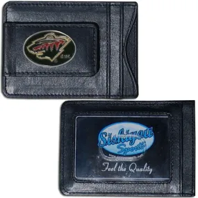 Minnesota Wild® Leather Cash & Cardholder