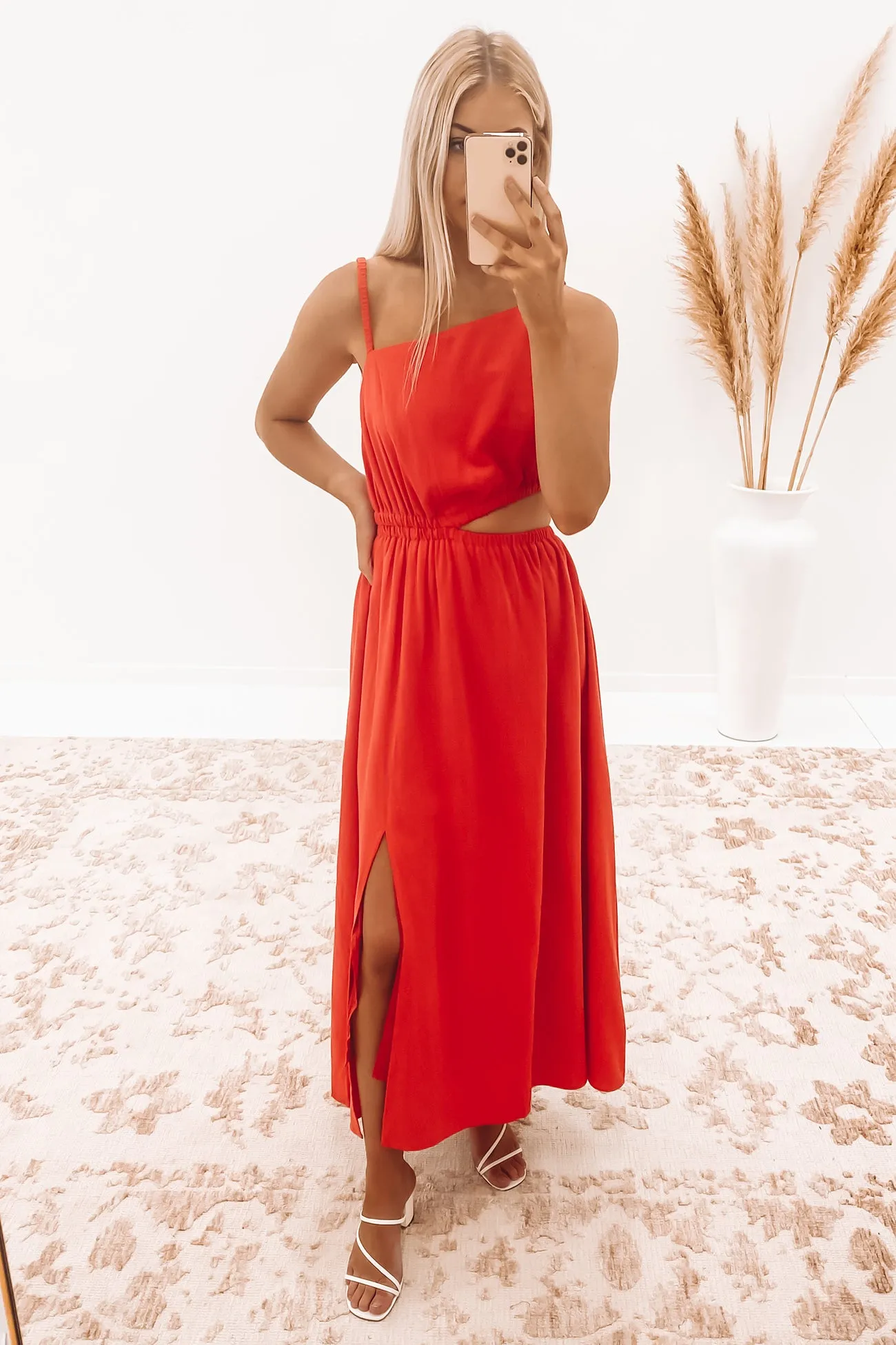 Mirella Maxi Dress Red