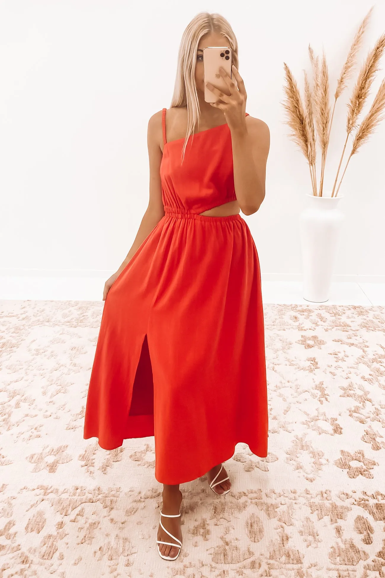 Mirella Maxi Dress Red