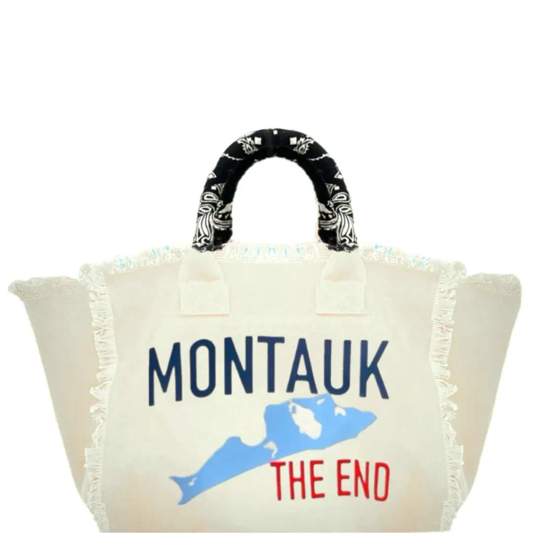 Montauk Fringe Canvas Bag