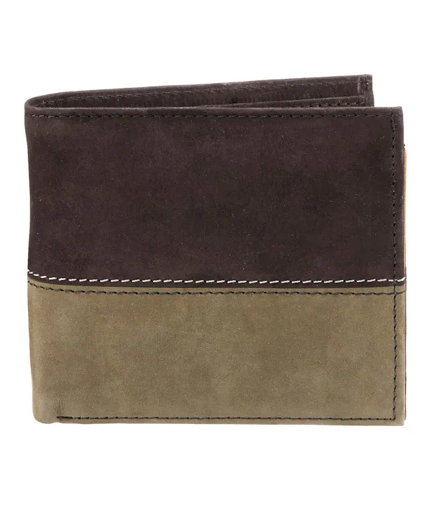 Nubuck Dual Colour Wallet