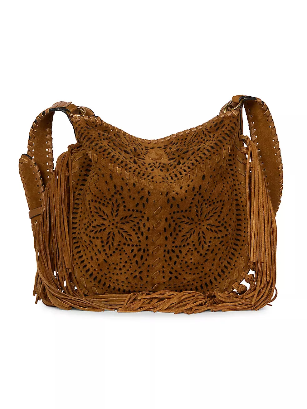 Oskan Soft Suede Shoulder Bag