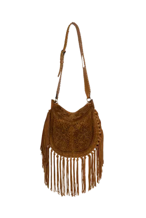 Oskan Soft Suede Shoulder Bag