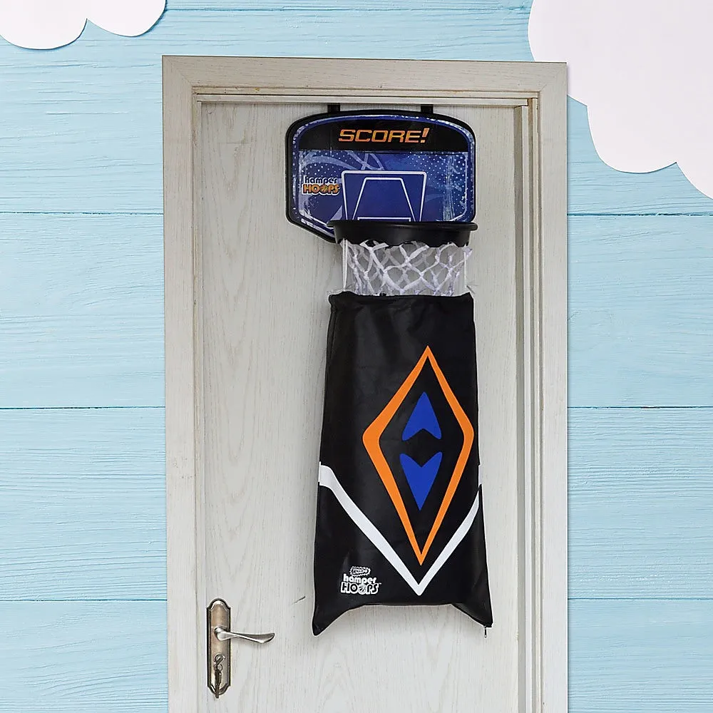 Over-Door Basketball Laundry Hamper w/ Removable Bag