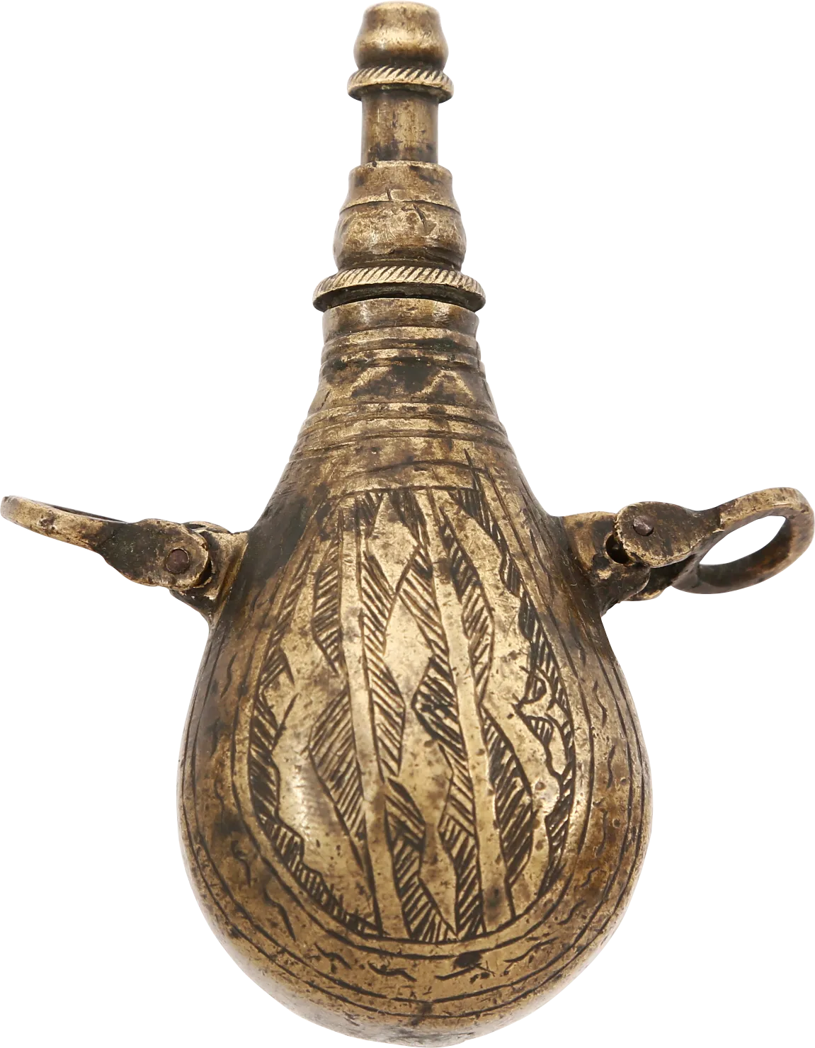 PERSIAN PRIMING FLASK